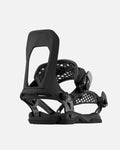 Men's snowboard bindings in black. Atom 2025 | Bataleon Snowboards™ 2025.