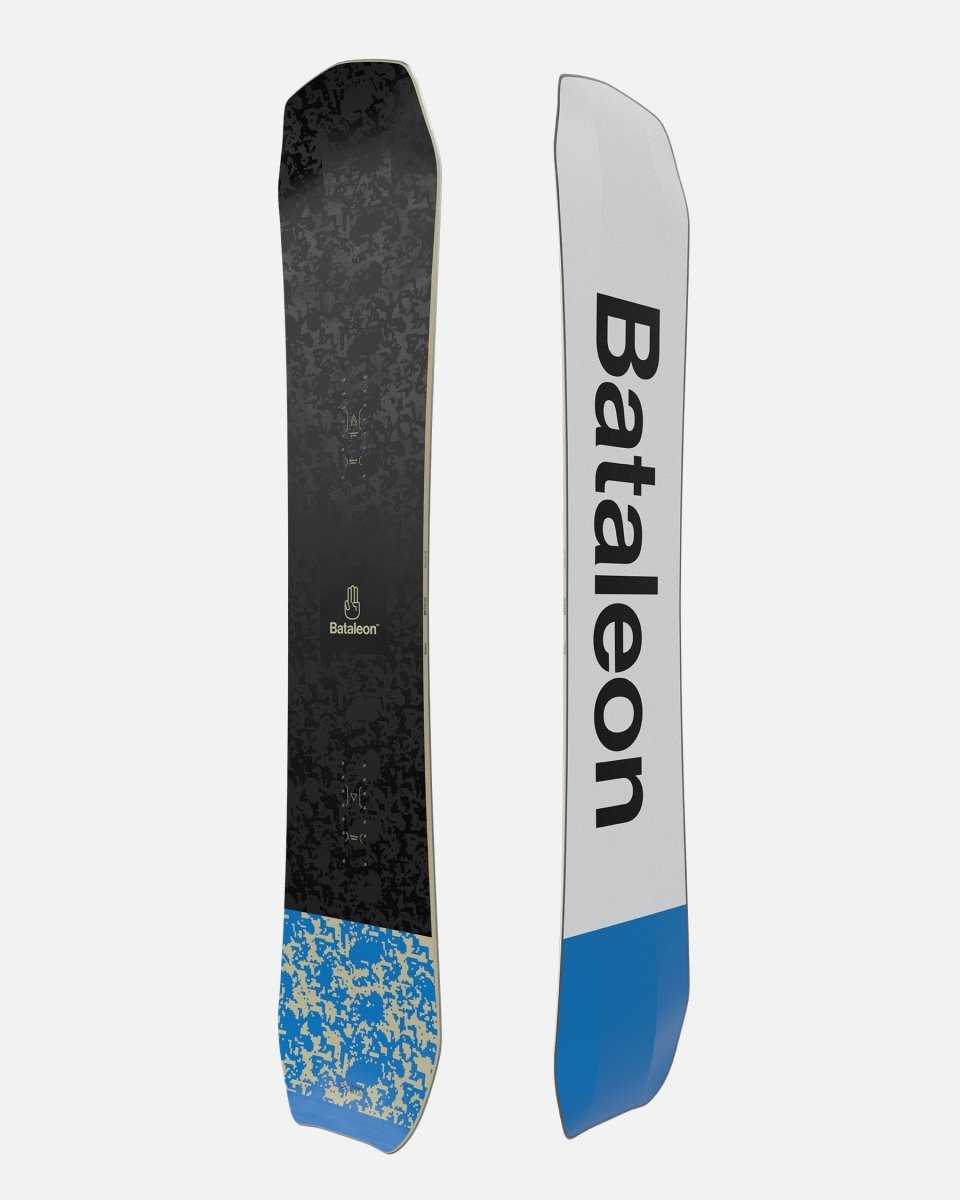 Men's snowboard sale in black and blue. Whatever 2025 | Bataleon Snowboards™