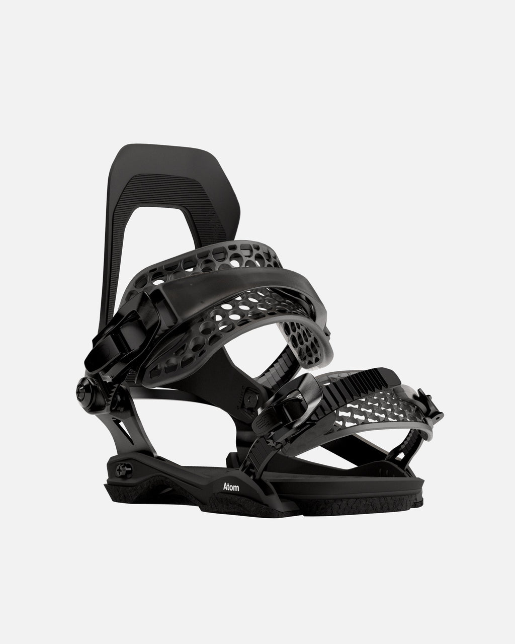 Bataleon atom Asymwrap 2023-2024 black mens snowboard bindings three