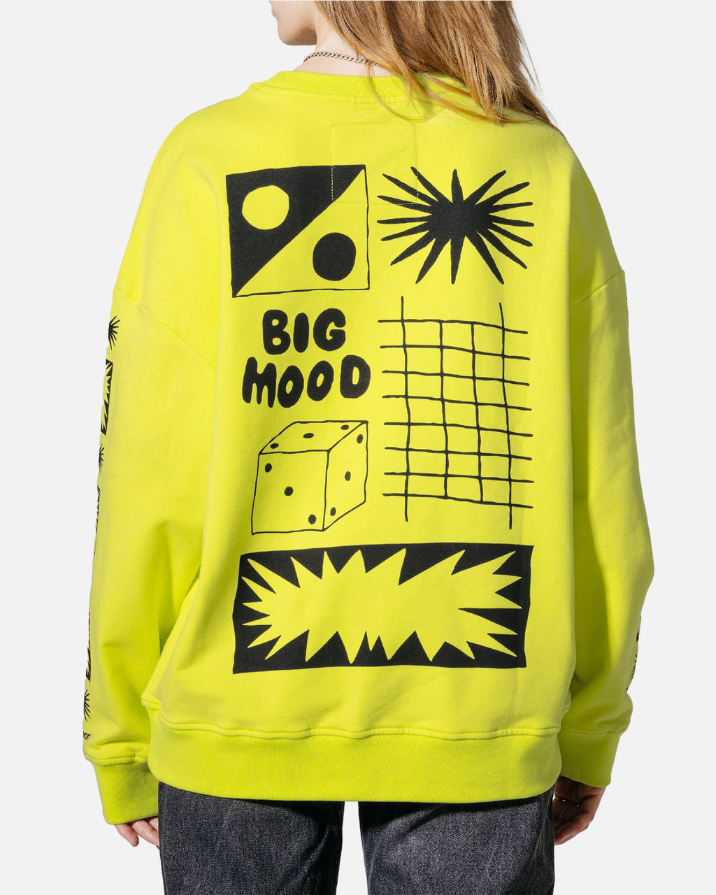 Bataleon big mood crewneck 2023-2024 black apparel —zero