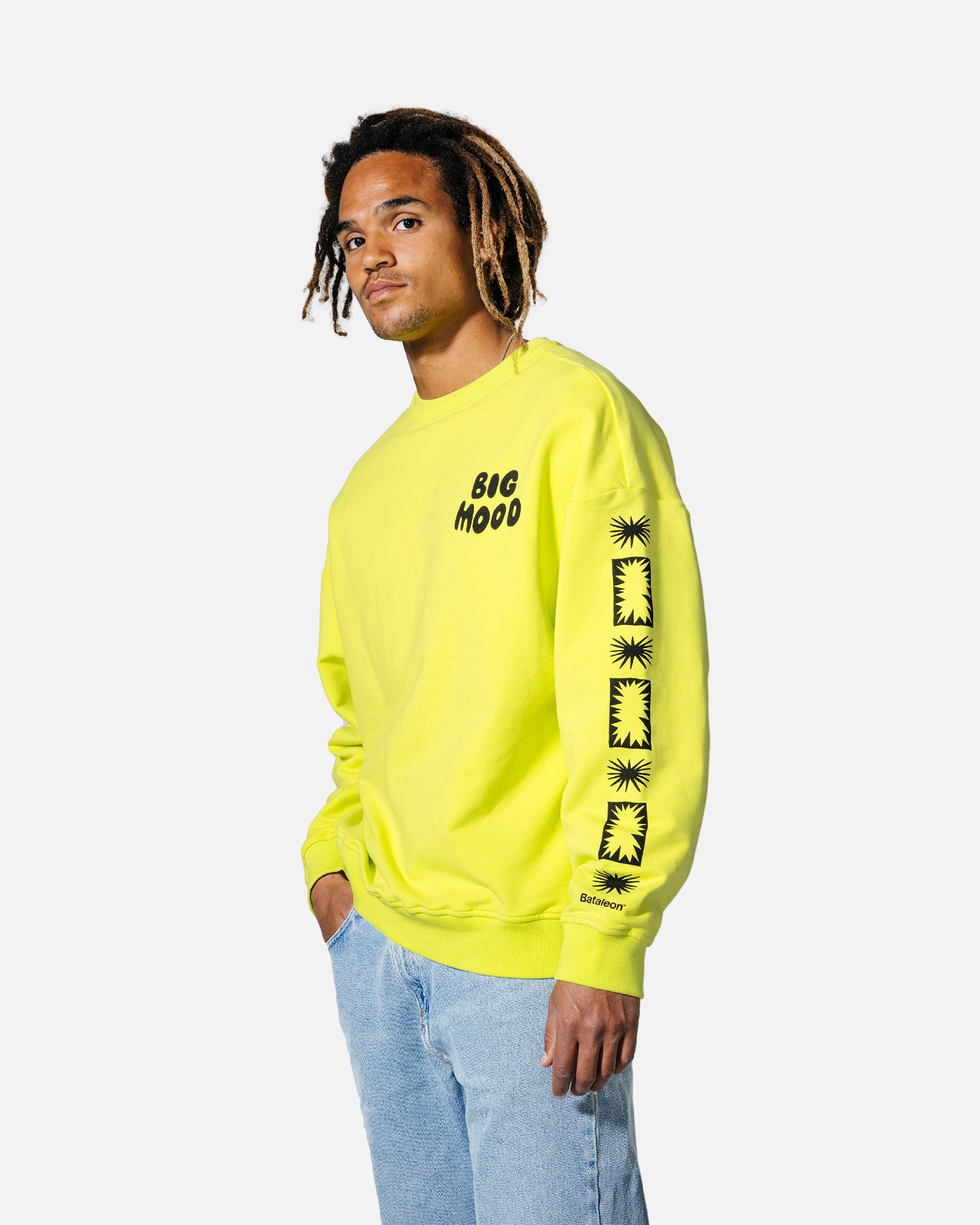 Bataleon big mood crewneck 2023-2024 black apparel three