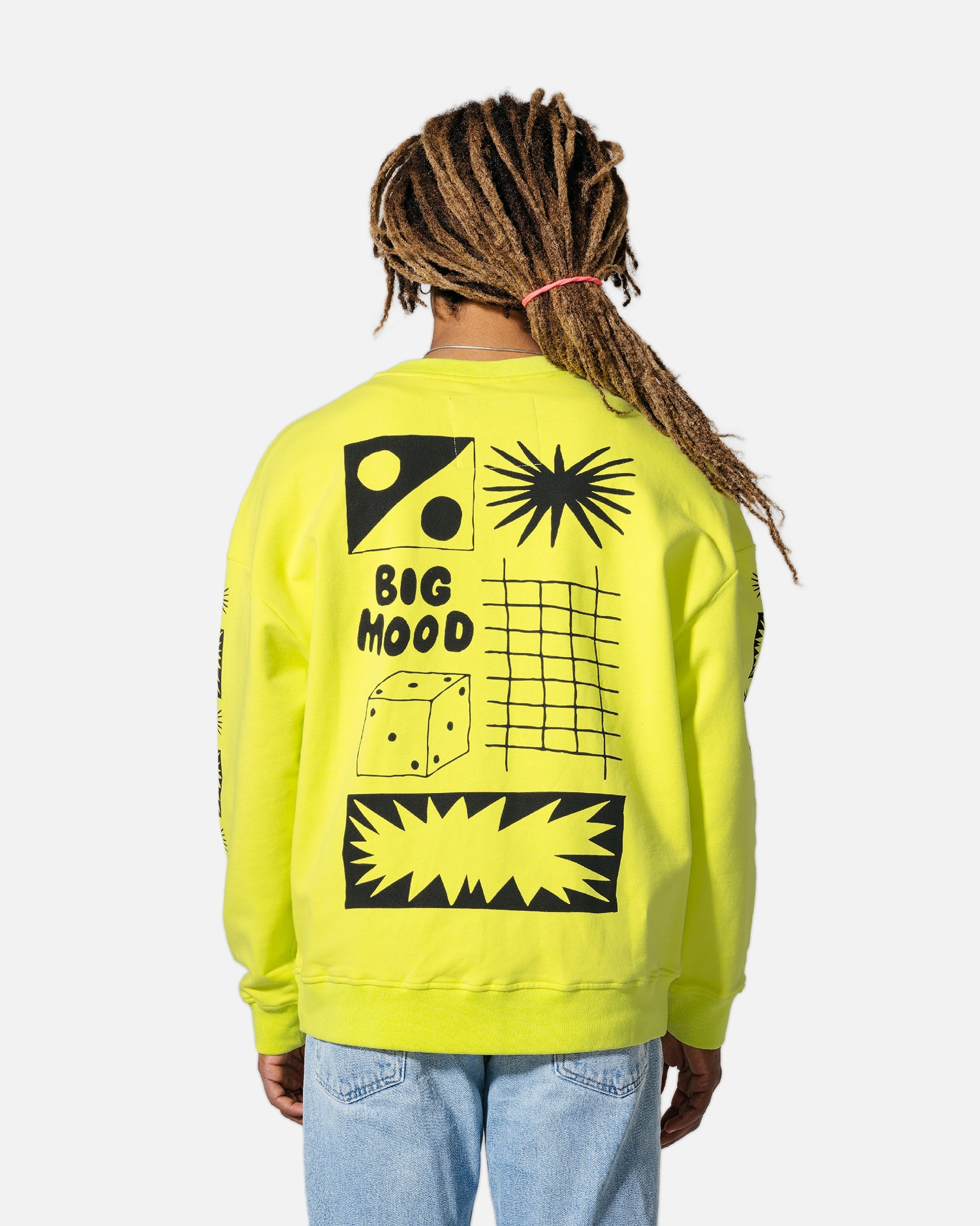 Bataleon big mood crewneck 2023-2024 black apparel eight