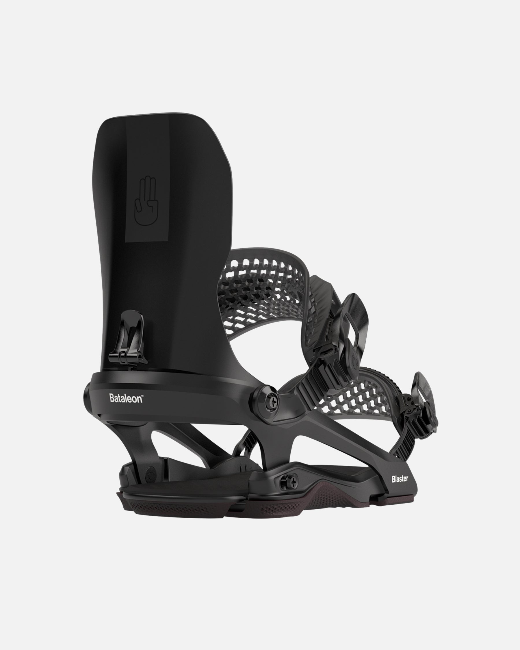 Bataleon blaster fullwrap 2023-2024 black mens snowboard bindings two