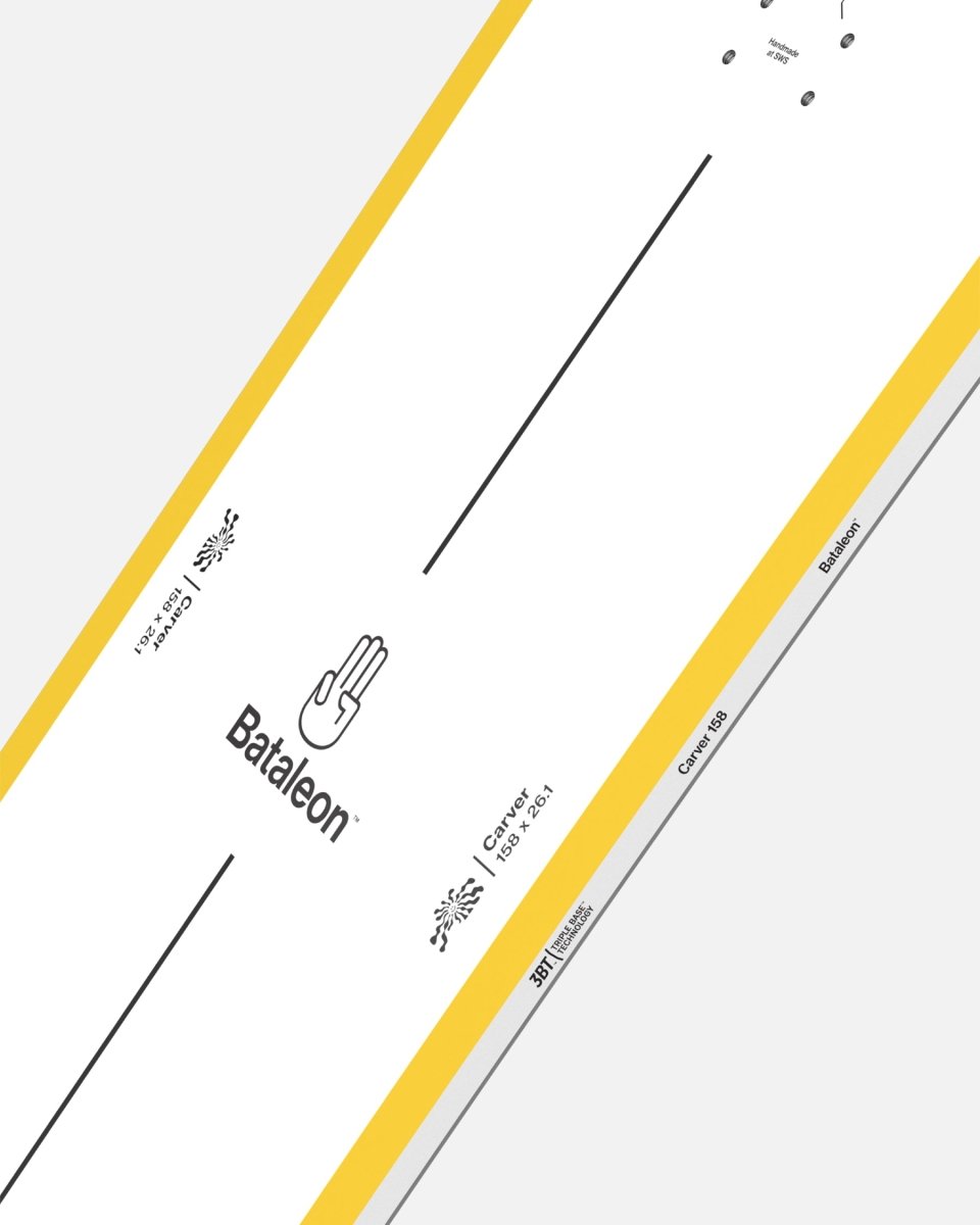 Bataleon carver 2023-2024 mens snowboard five