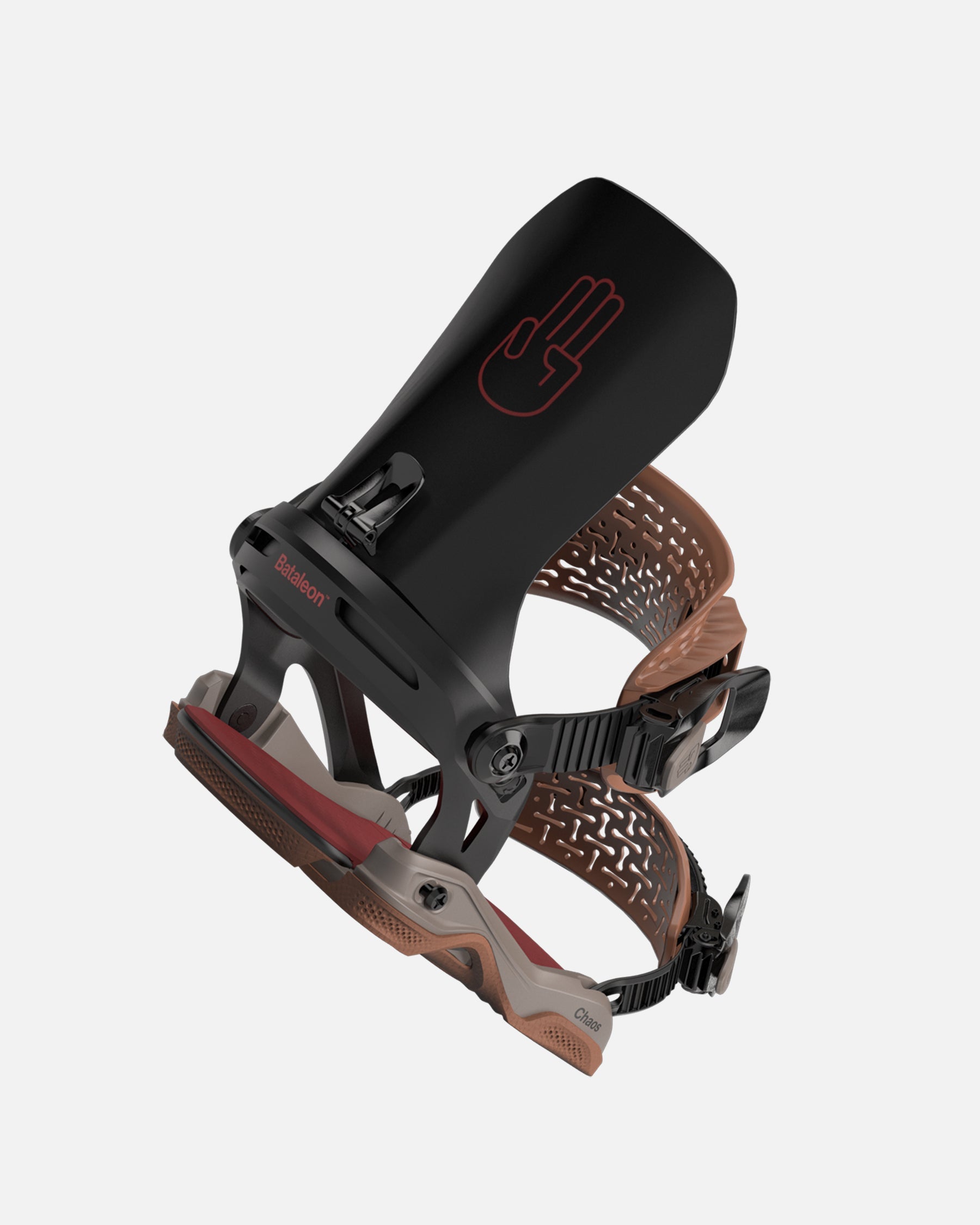 Bataleon chaos Asymwrap 2023-2024 black hazel mens snowboard bindings one