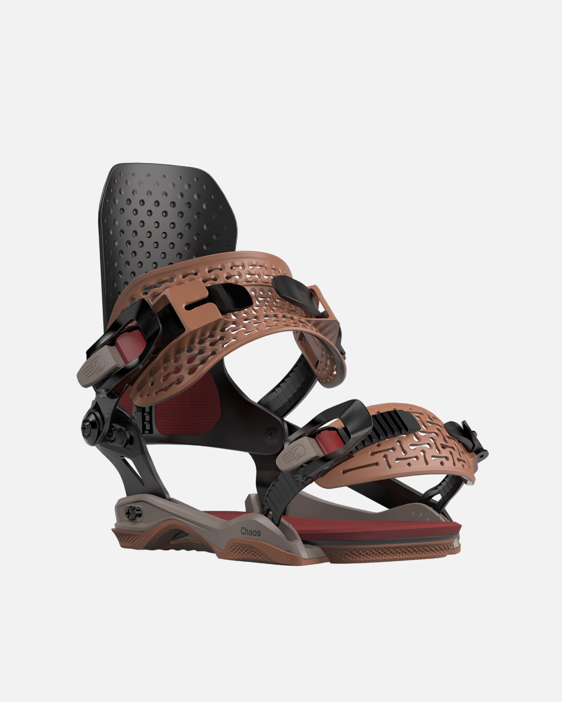 Bataleon chaos Asymwrap 2023-2024 black hazel mens snowboard bindings three