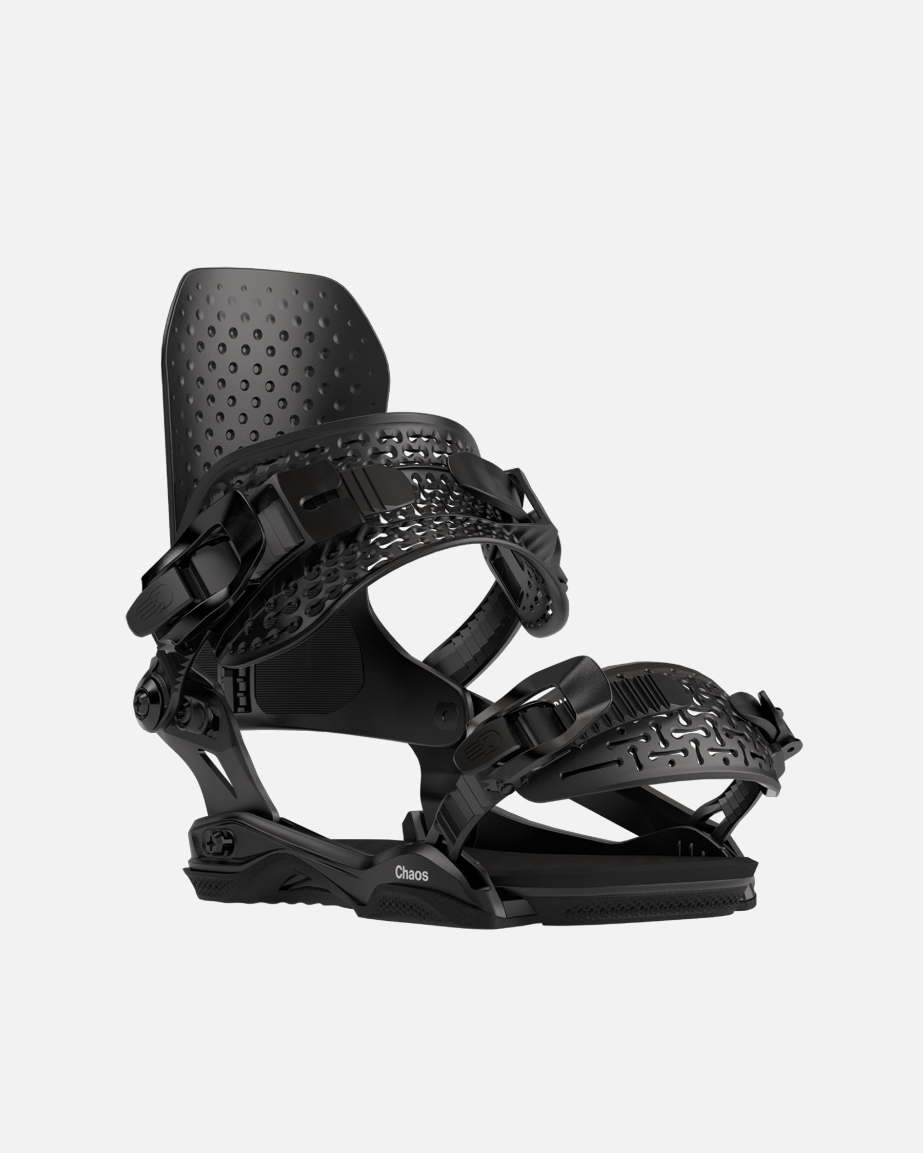 Bataleon chaos Asymwrap 2023-2024 black mens snowboard bindings three