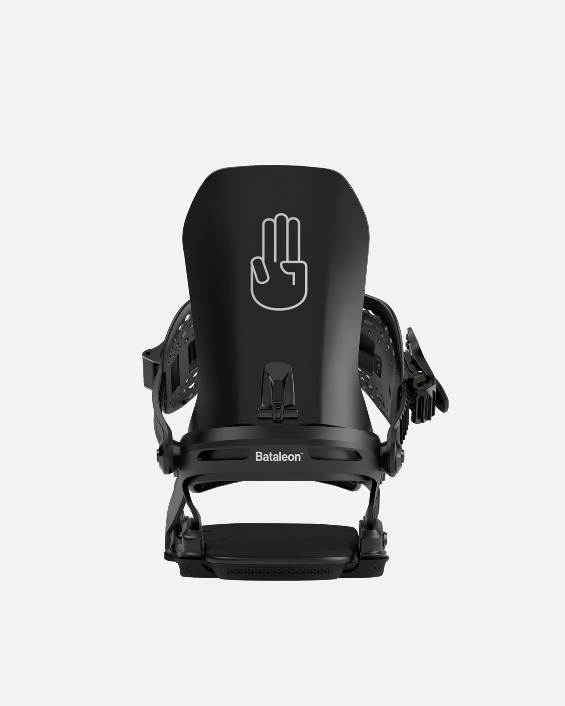 Bataleon chaos Asymwrap 2023-2024 black mens snowboard bindings four