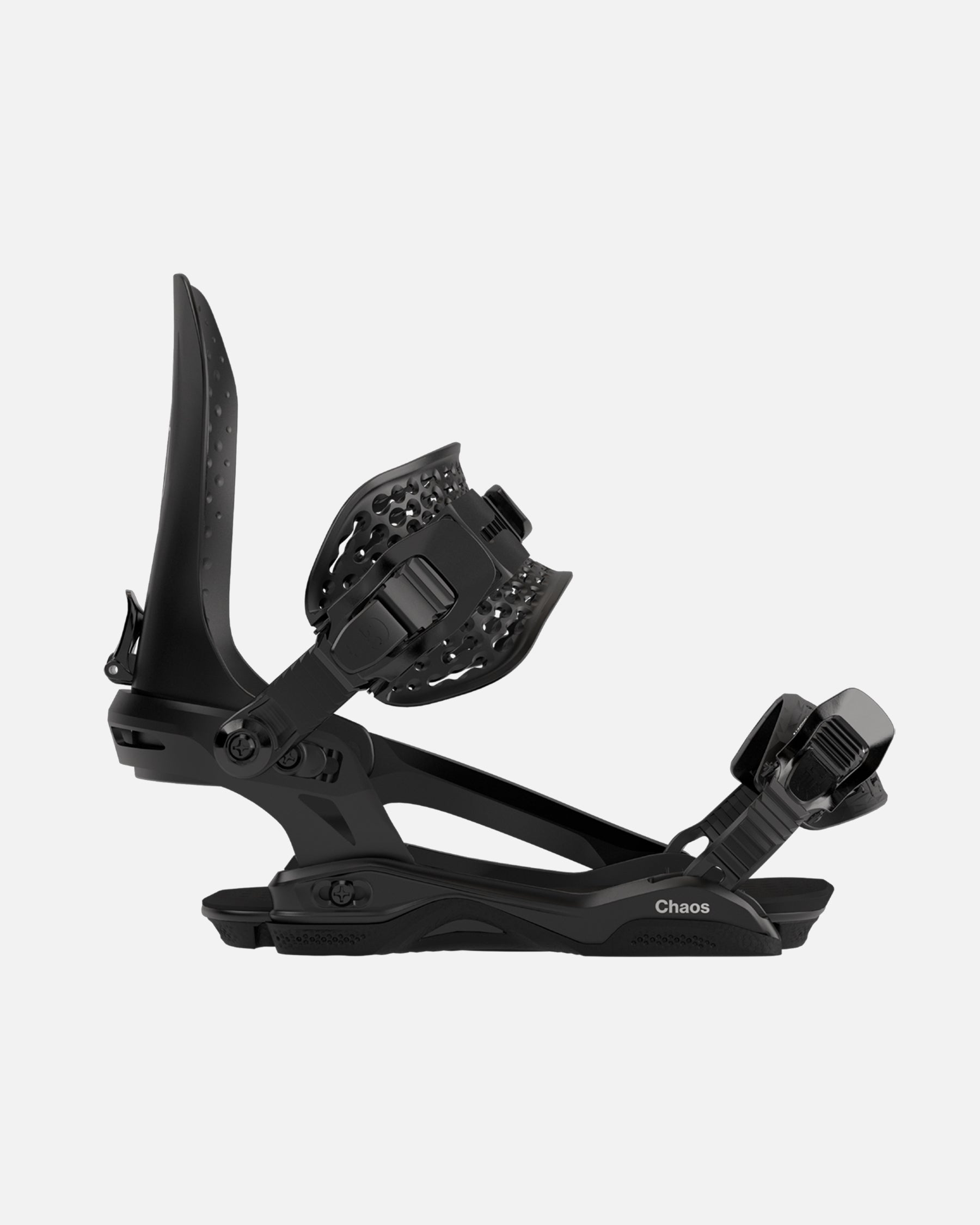 Bataleon chaos Asymwrap 2023-2024 black mens snowboard bindings five