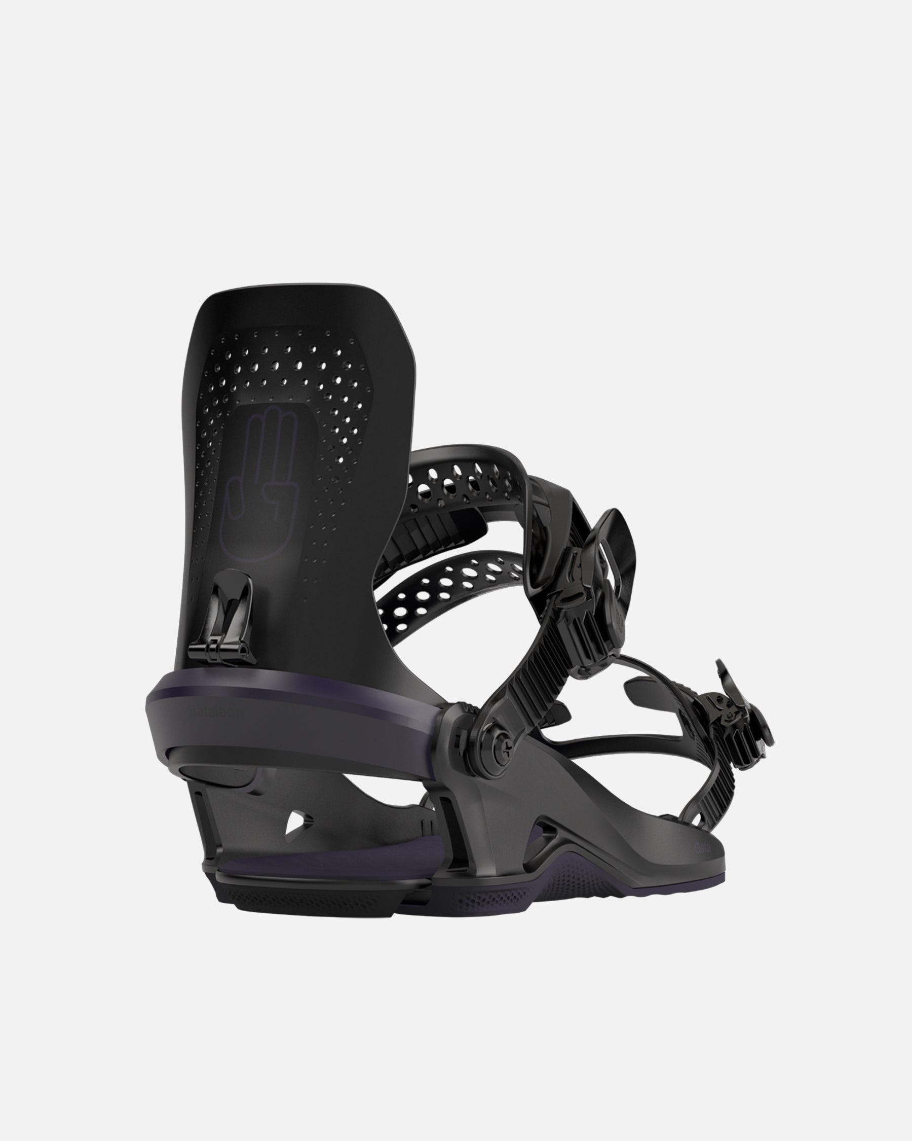 Bataleon gata heelwrap 2023-2024 black womens snowboard bindings two