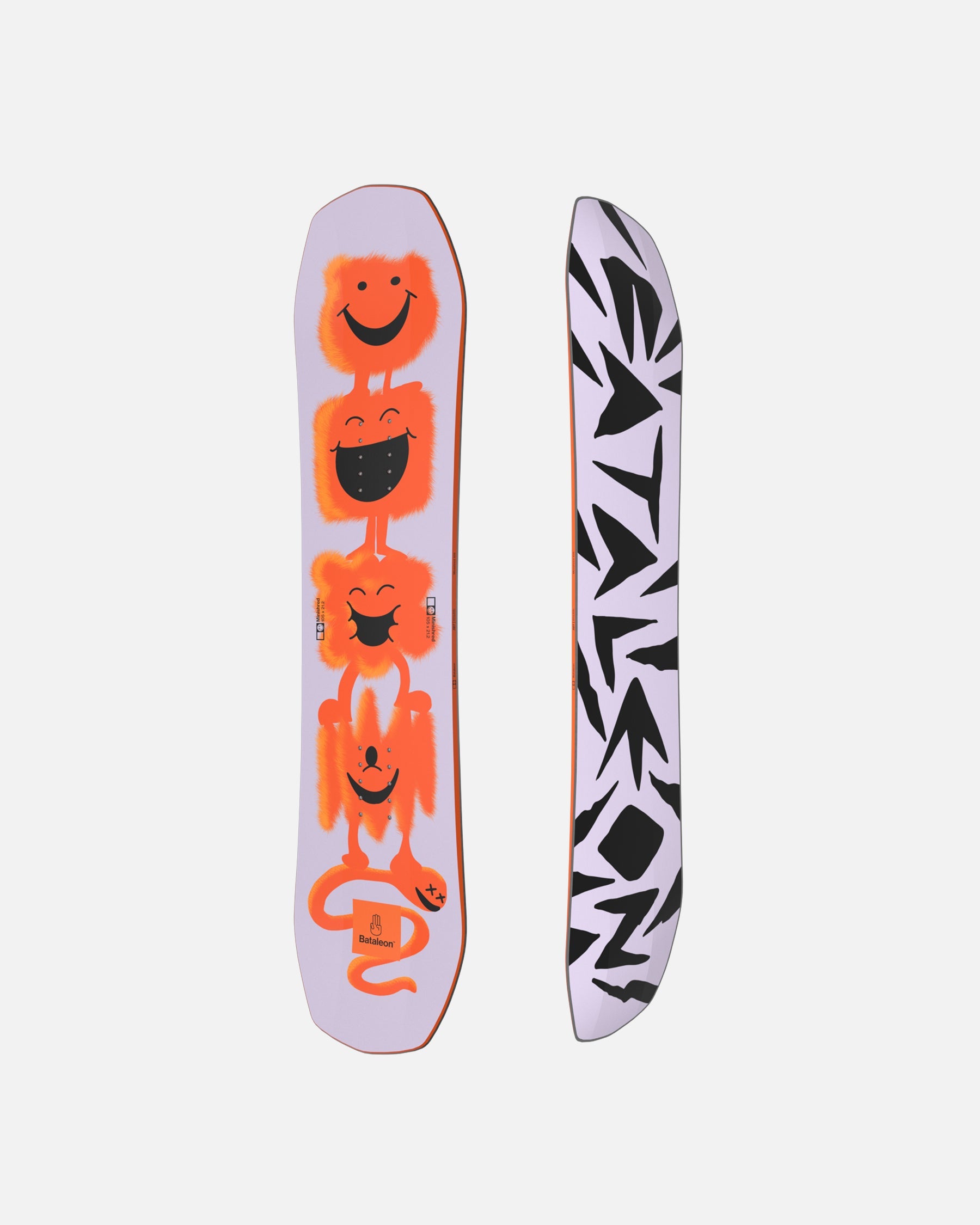 Bataleon minishred 2023-2024 youth snowboard two