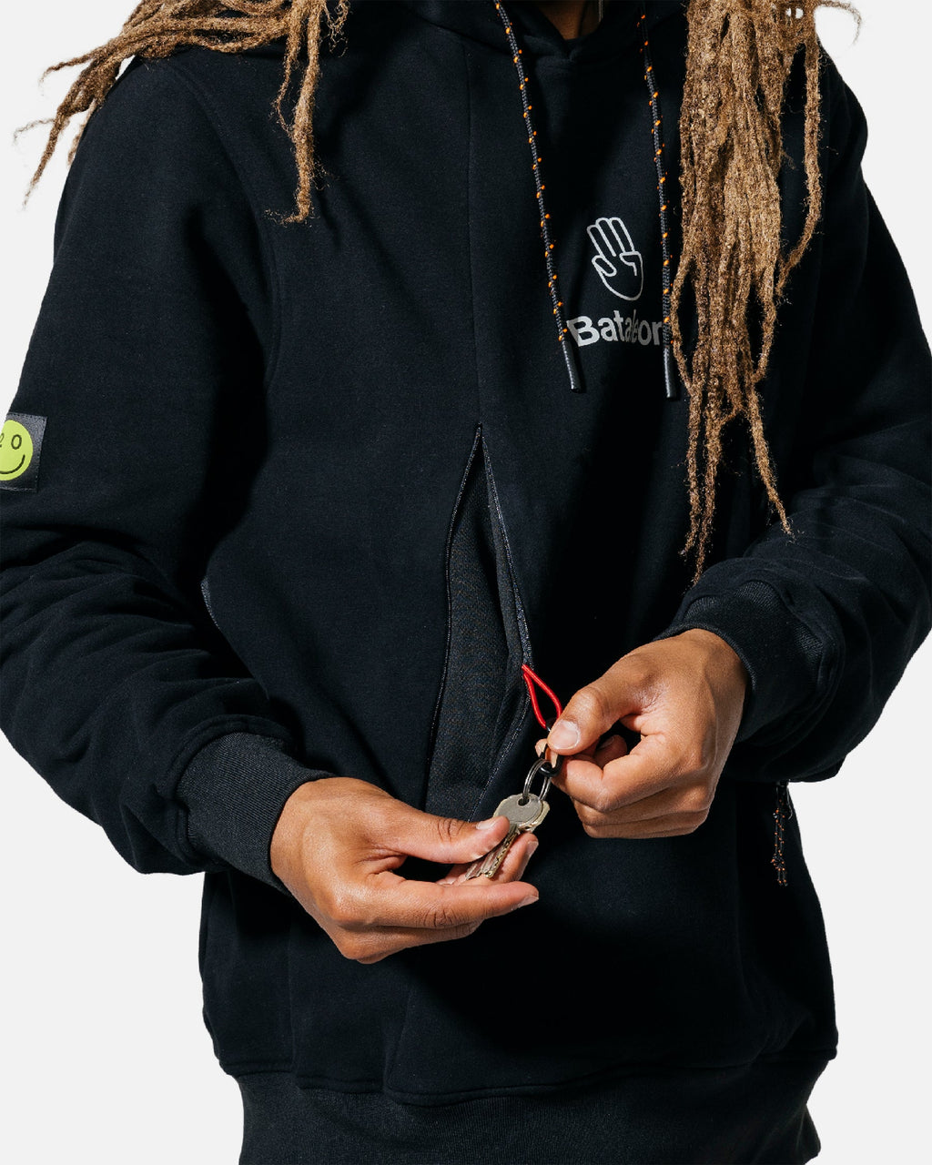 Bataleon snowproof delta hoodie 2023-2024 black apparel five