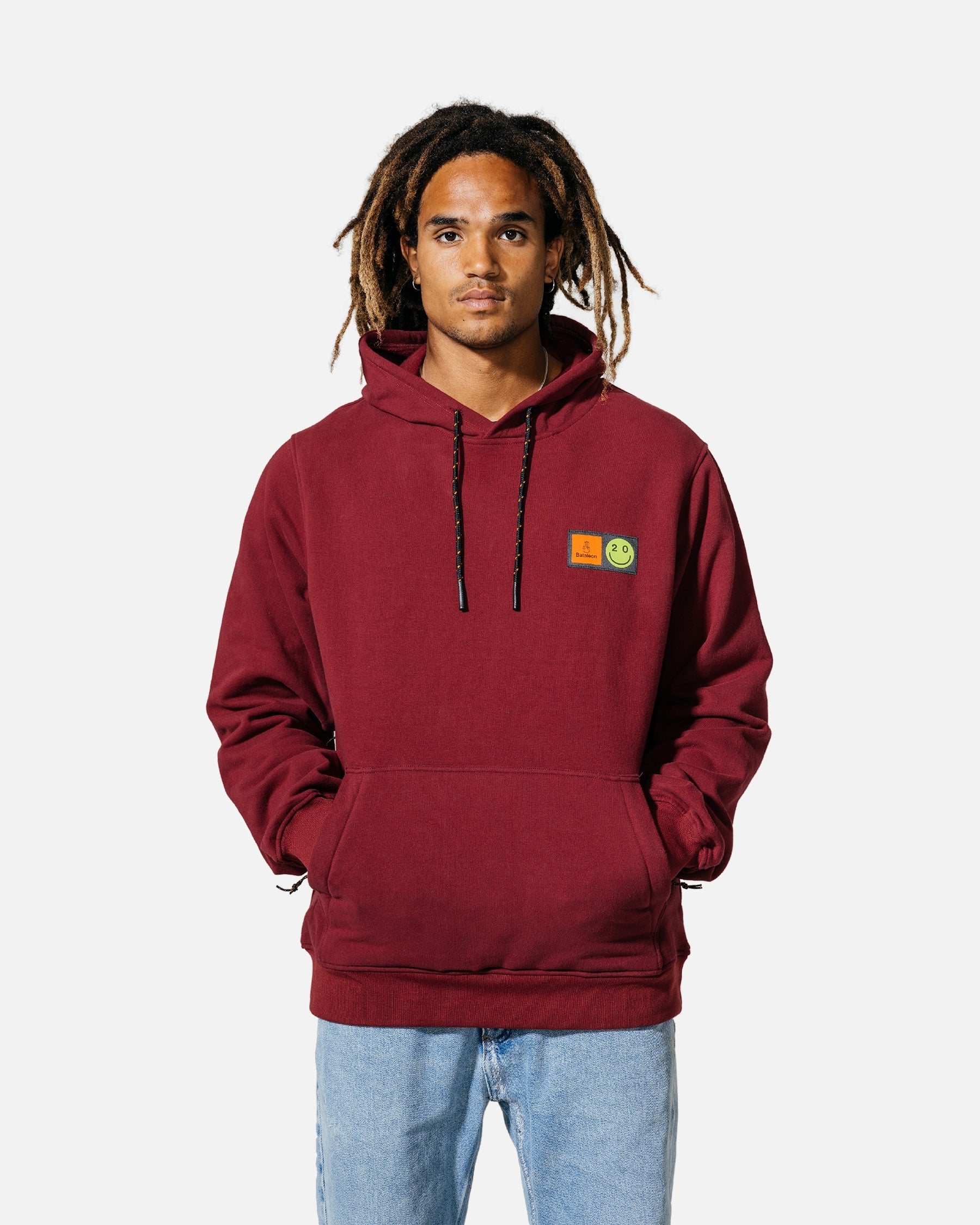 Bataleon snowproof hoodie 2023-2024 ruby wine apparel two