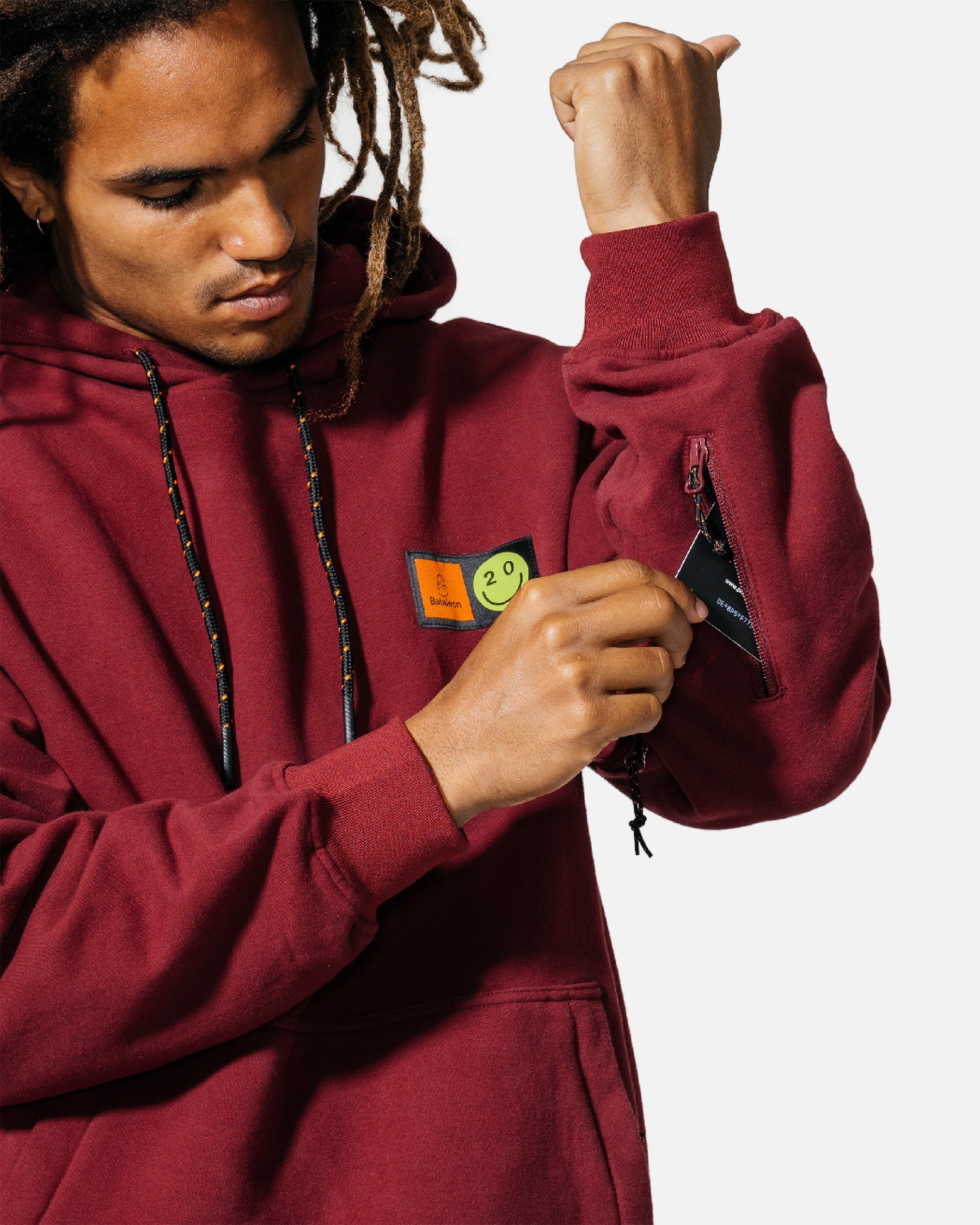 Bataleon snowproof hoodie 2023-2024 ruby wine apparel six