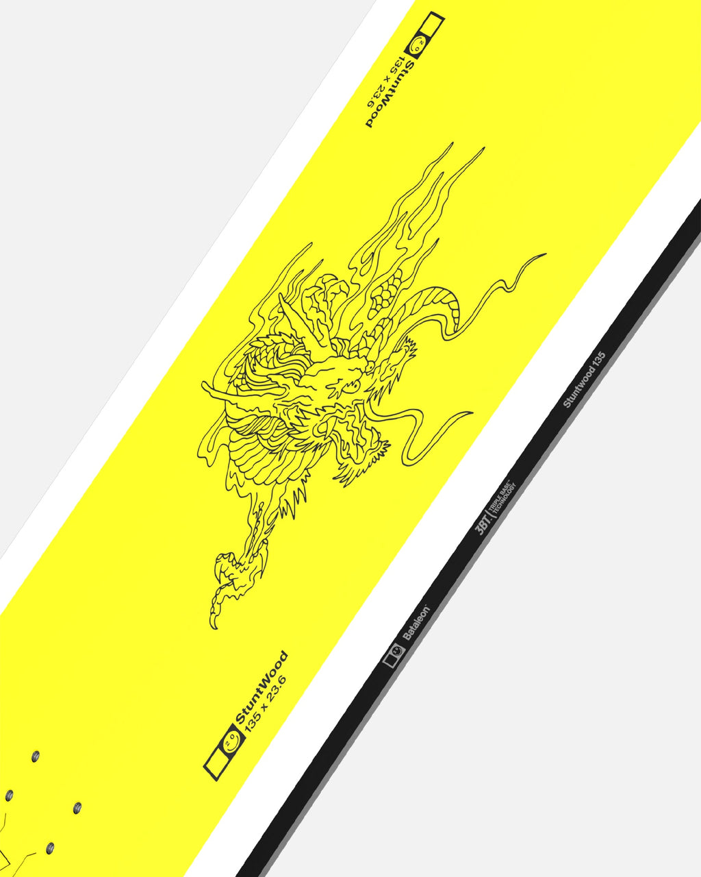 Bataleon stuntwood 2023-2024 youth snowboard five