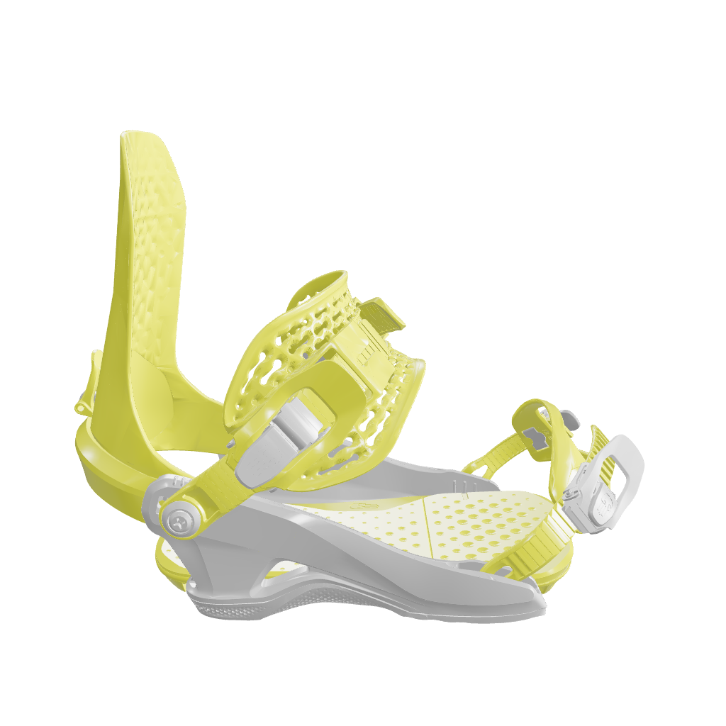 color-neon-orange Bataleon Fly 2025 step in bindings for snowboard