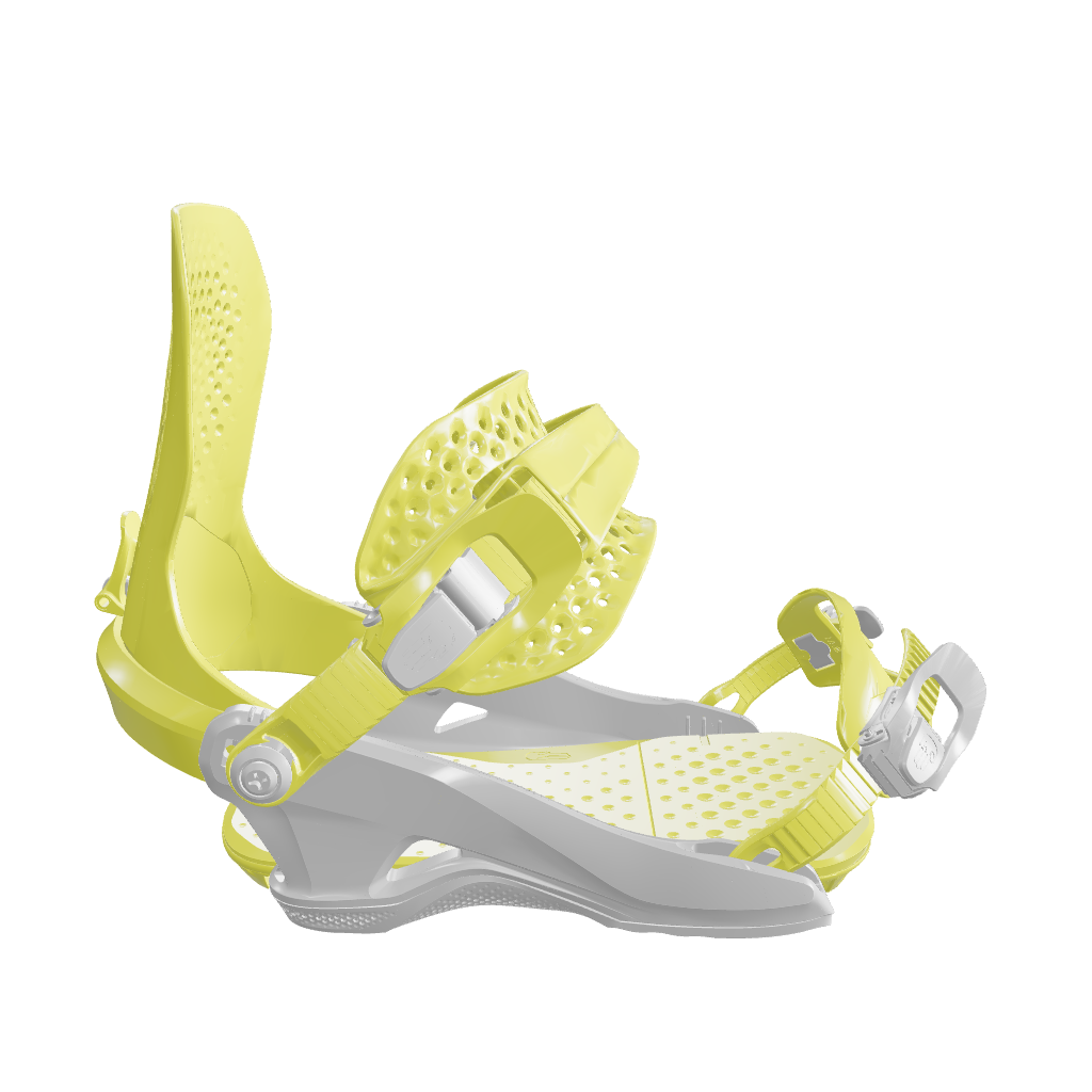 color-banana-split Bataleon Gata best snowboarding bindings