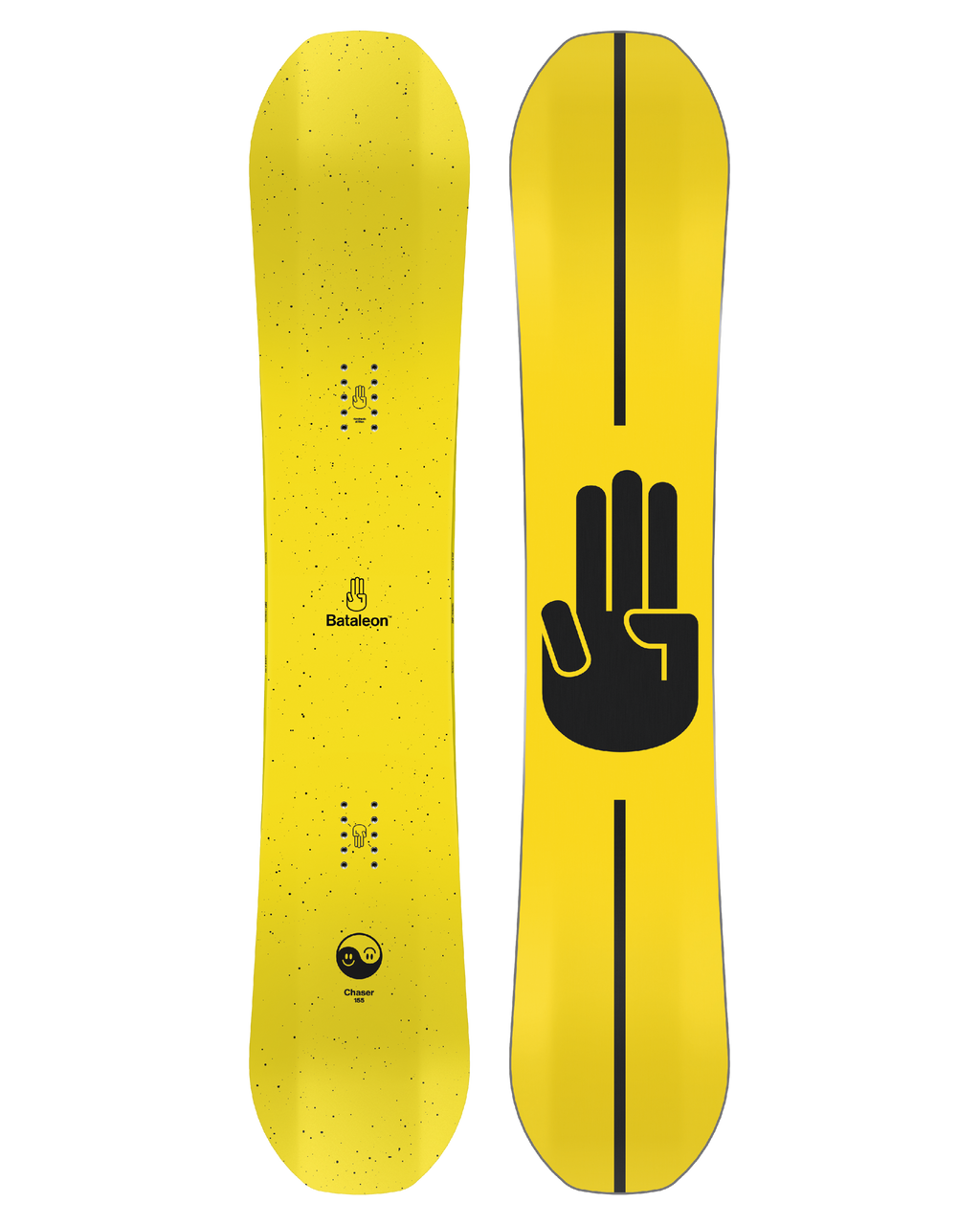 Bataleon Chaser Snowboard 2020 - 2021 product image of a yellow snowboard by Bataleon Snowboards 1