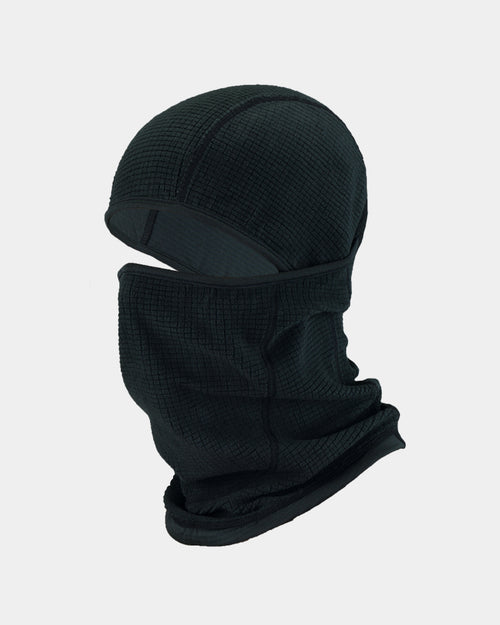 black snowboard facemask