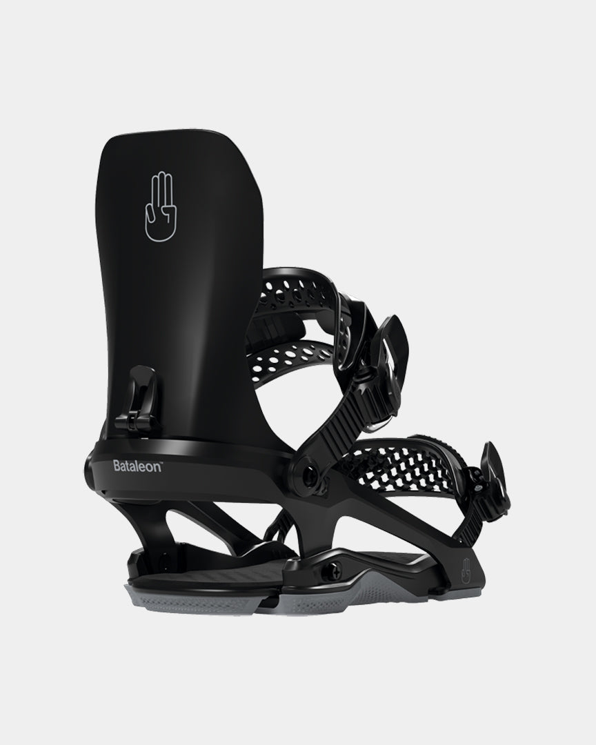 Bataleon Blaster Black bindings 2021-2022 mens snowboard bindings product photo by bataleon snowboards